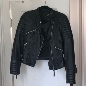 Leather jacket